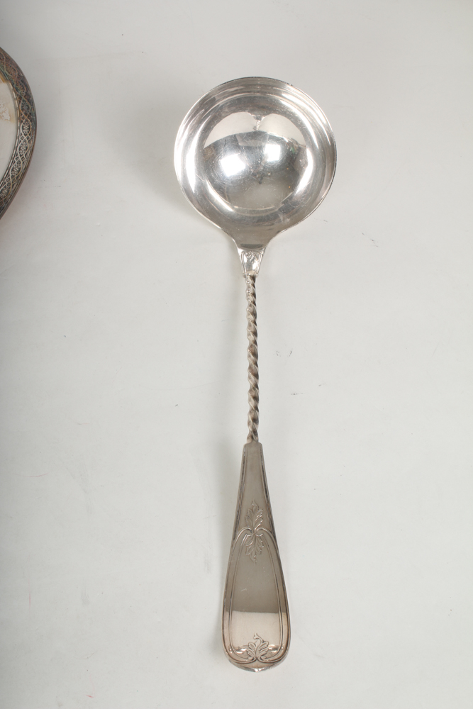 Collection of Vintage Silver Plate Serving Pieces