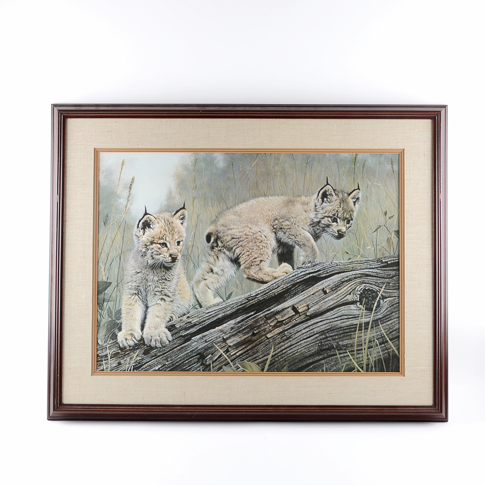Signed Limited Edition "Double Trouble" Print By Charles Frace