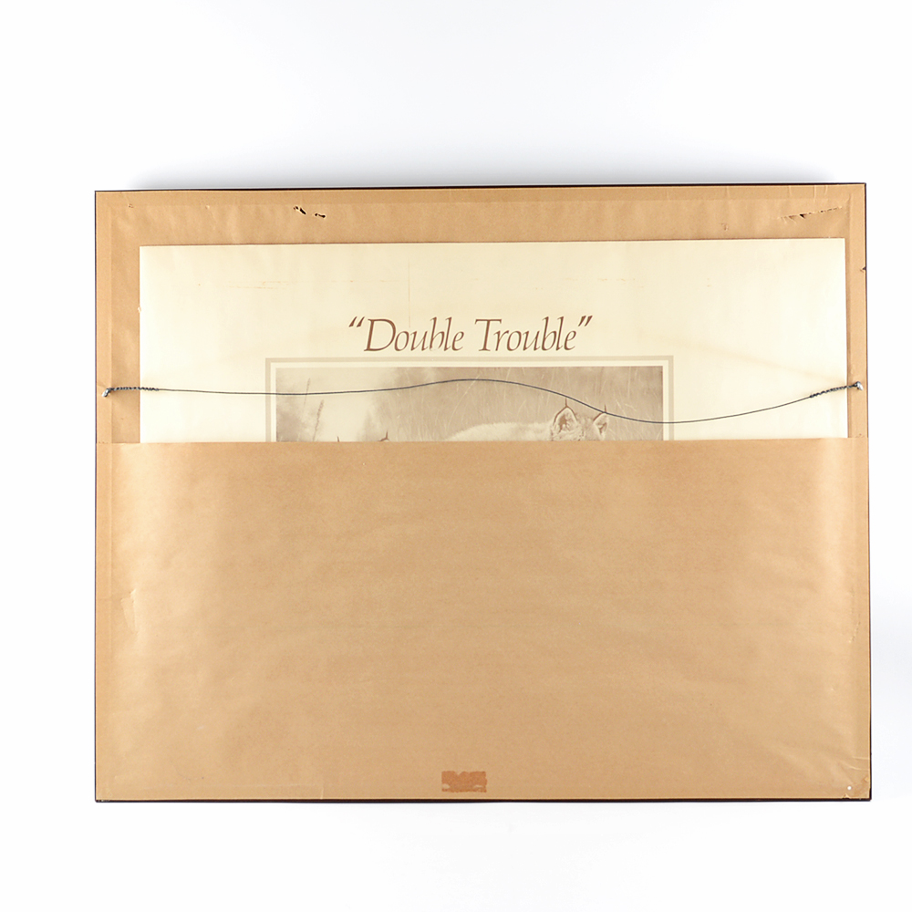 Signed Limited Edition "Double Trouble" Print By Charles Frace