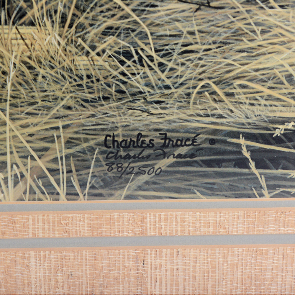 Charles Frace's "Lone Hunter" Signed Limited Edition Print