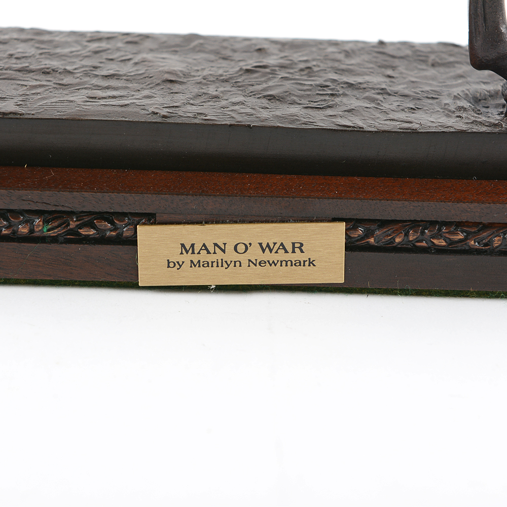 Bronze 'Man O War' by Marilyn Newmark