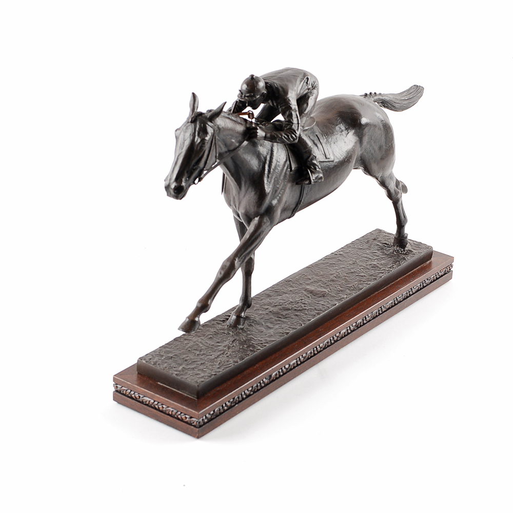 Bronze 'Man O War' by Marilyn Newmark