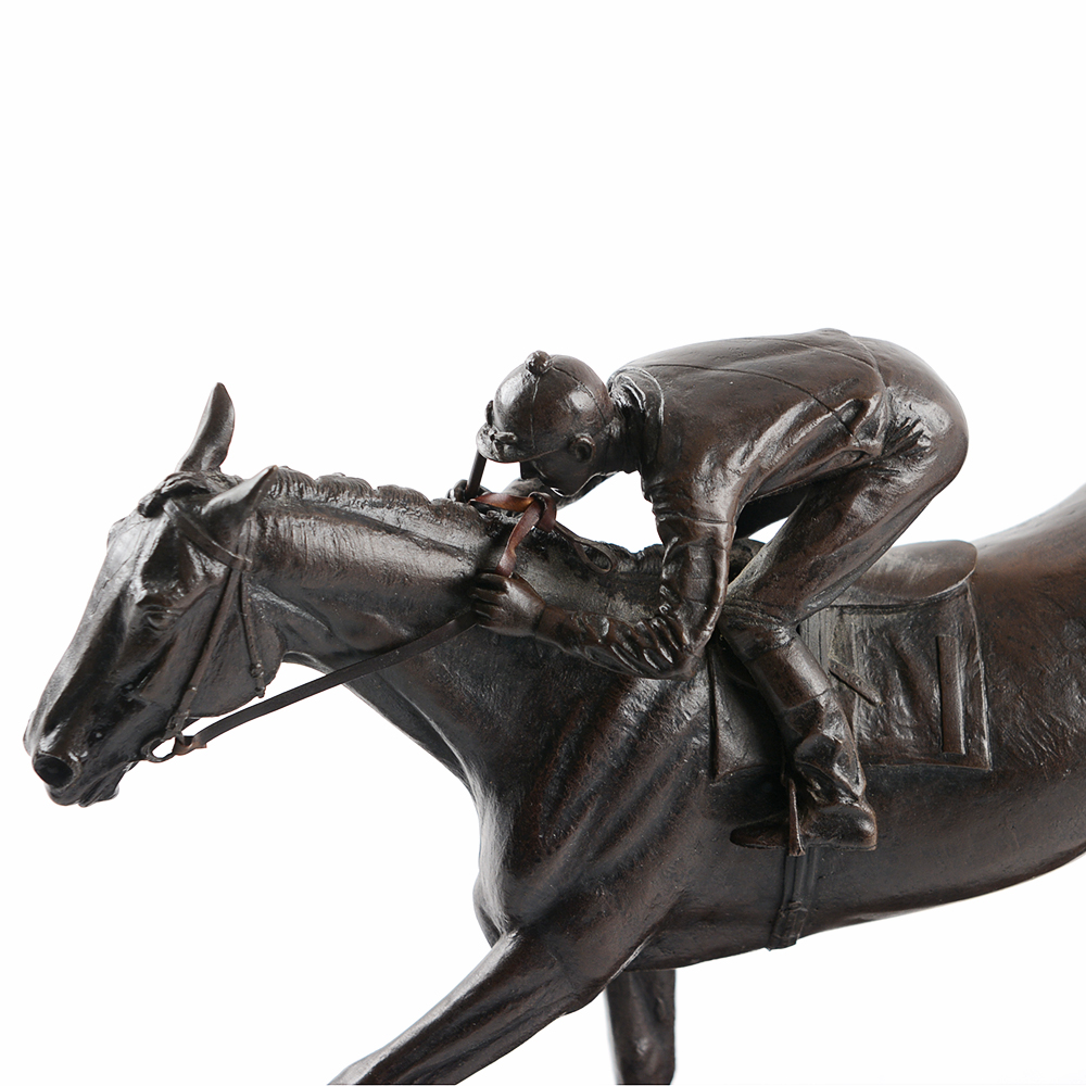 Bronze 'Man O War' by Marilyn Newmark