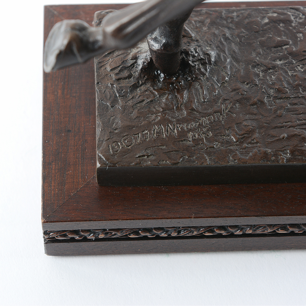 Bronze 'Man O War' by Marilyn Newmark