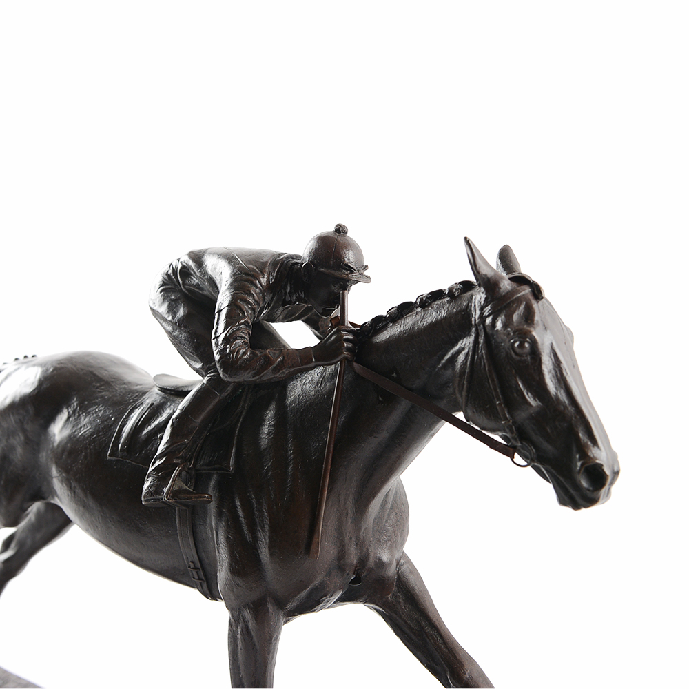 Bronze 'Man O War' by Marilyn Newmark