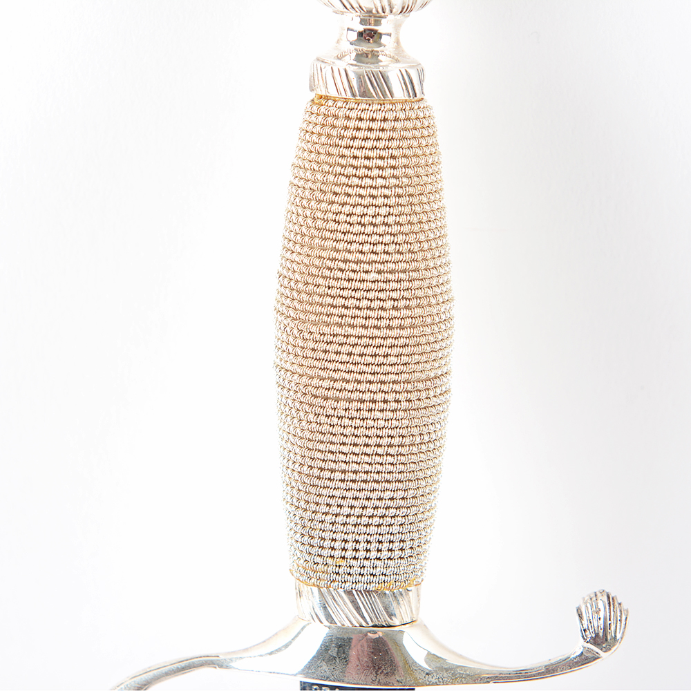 Reproduction George Washington Sterling Silver Handle Presentation Dagger by Wilkinson Sword