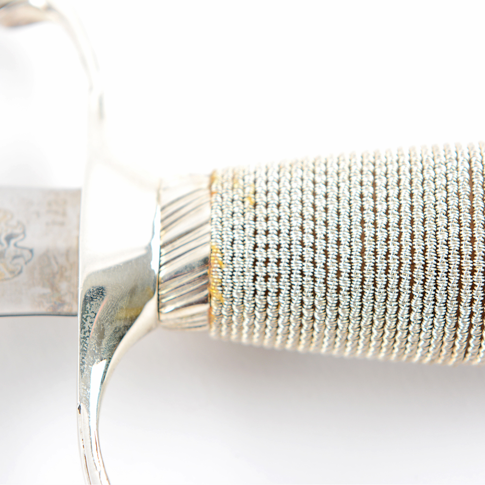 Reproduction George Washington Sterling Silver Handle Presentation Dagger by Wilkinson Sword