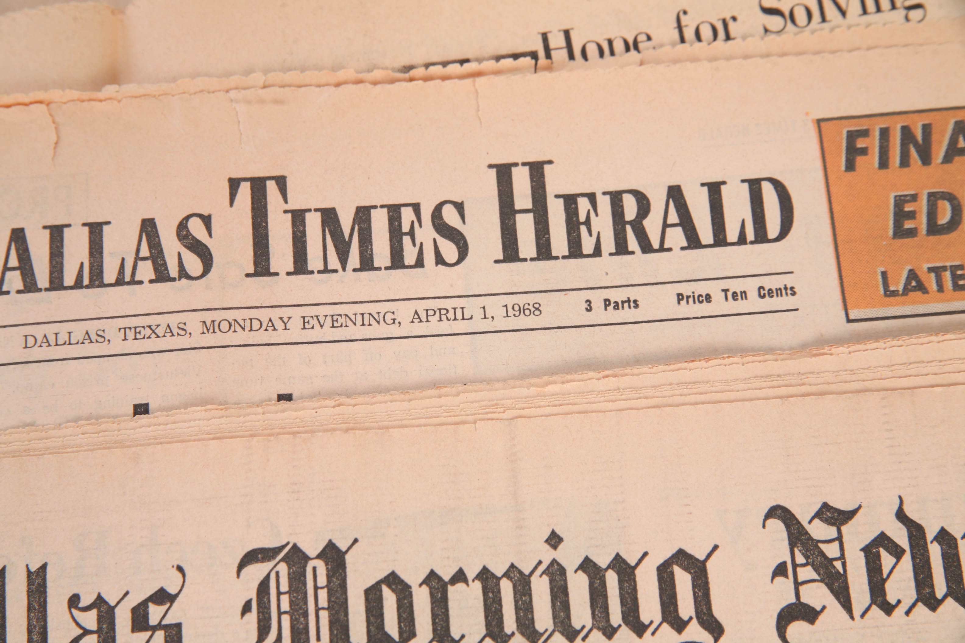 1960s Newspapers about Lyndon B. Johnson