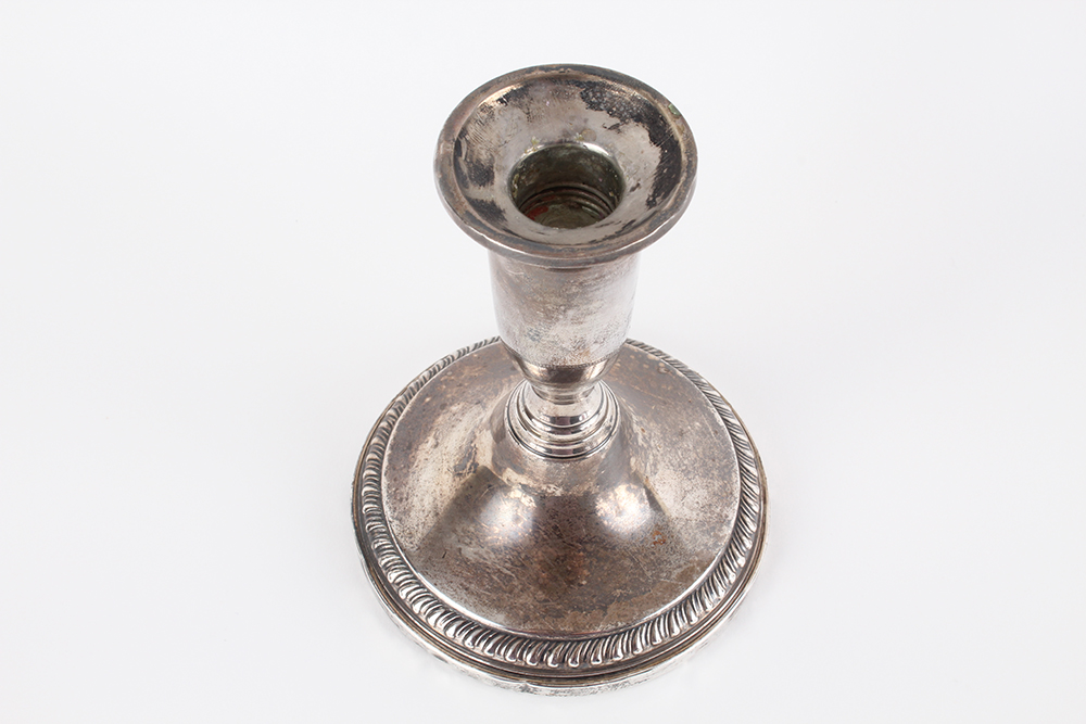 Weighted Sterling Silver Candlesticks