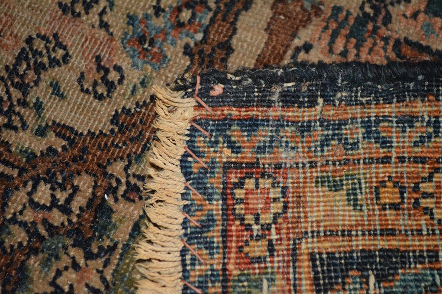 Bakhtiari Garden Design Hand Knotted Wool Area Rug