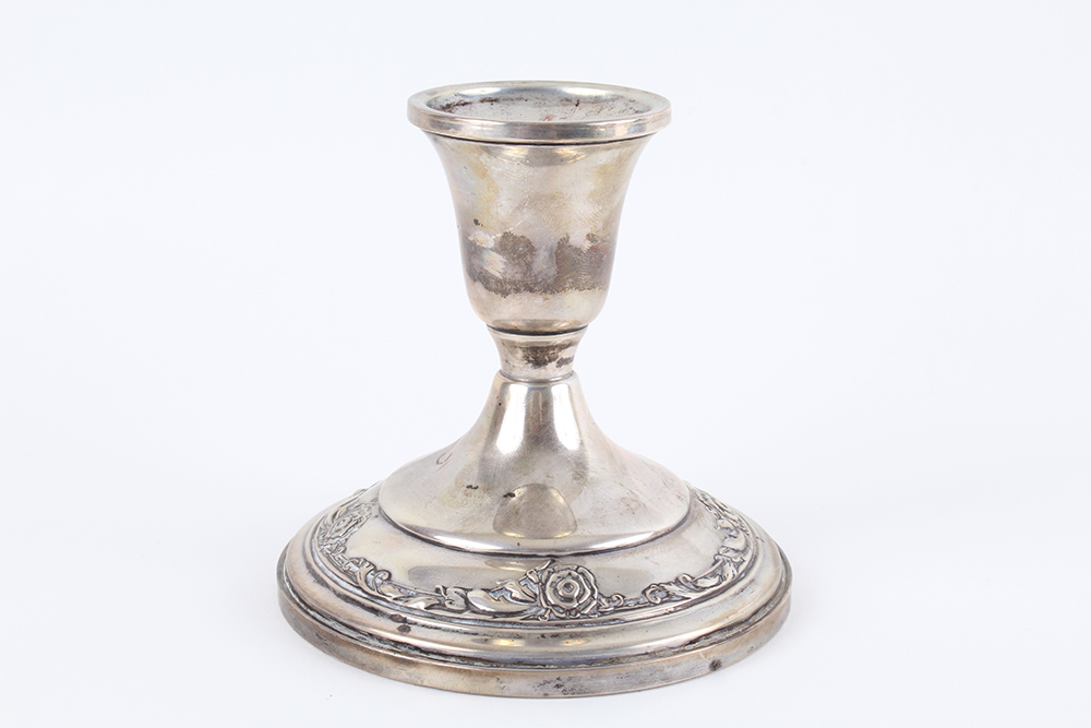 Weighted Sterling Silver Candlesticks