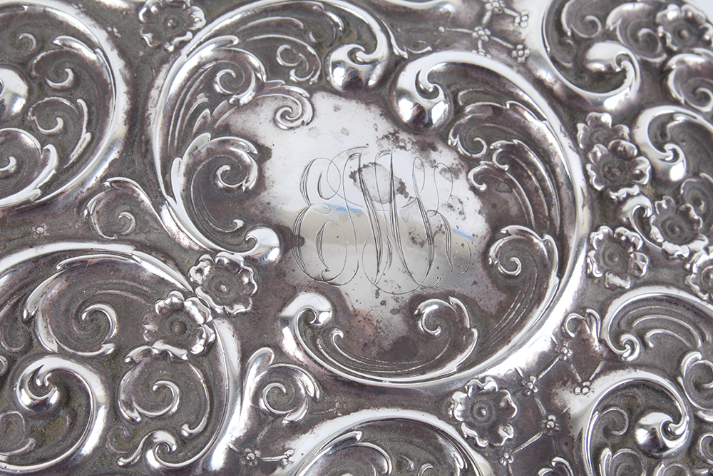 Weighted Sterling Silver Vanity Pair