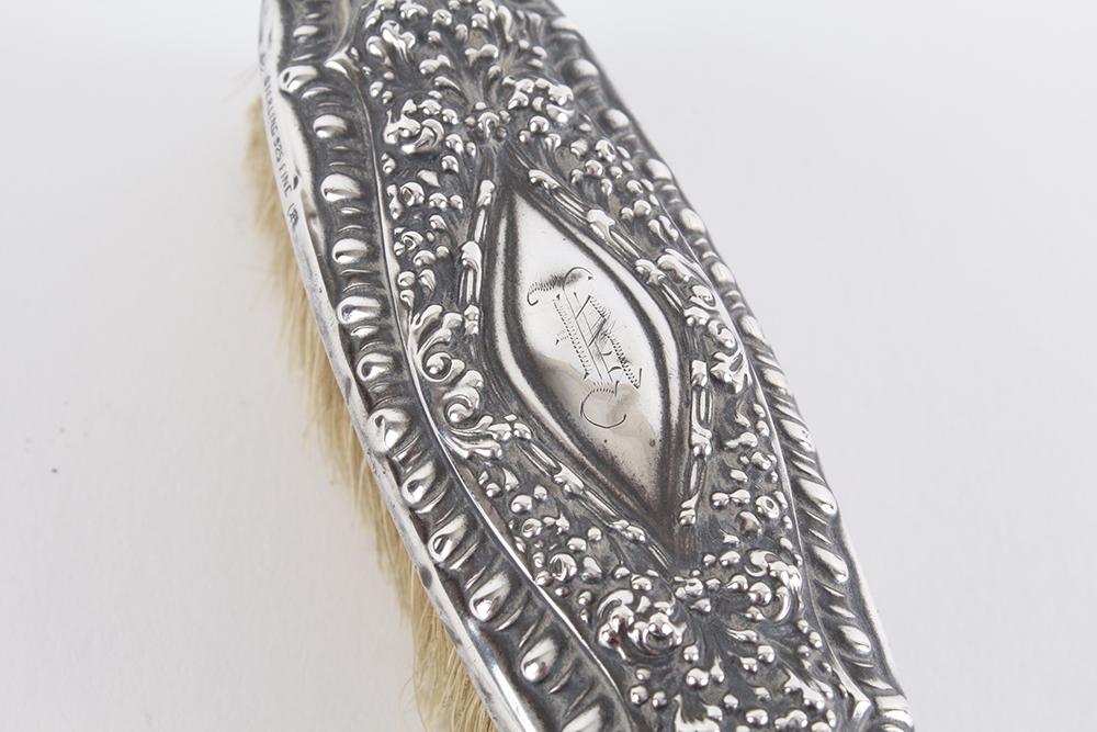 Weighted Sterling Silver Vanity Pair