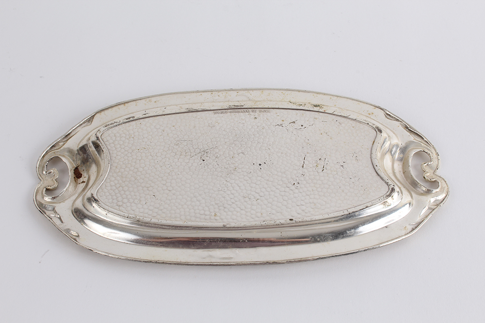 Silver Plated Footed Trays and Small Dishes