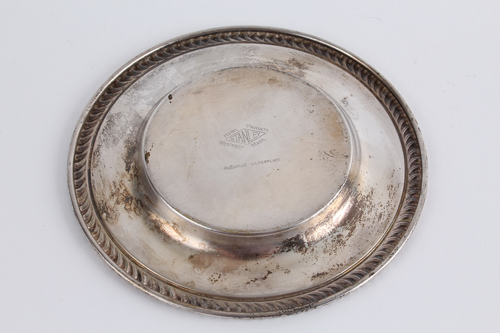 Silver Plated Footed Trays and Small Dishes
