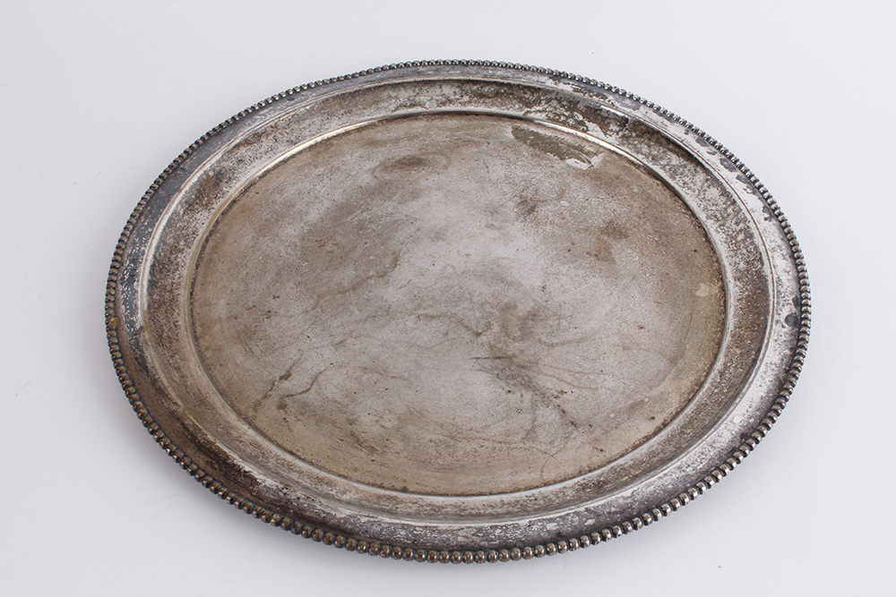 Silver Plated Platters Featuring a Large Reed & Barton