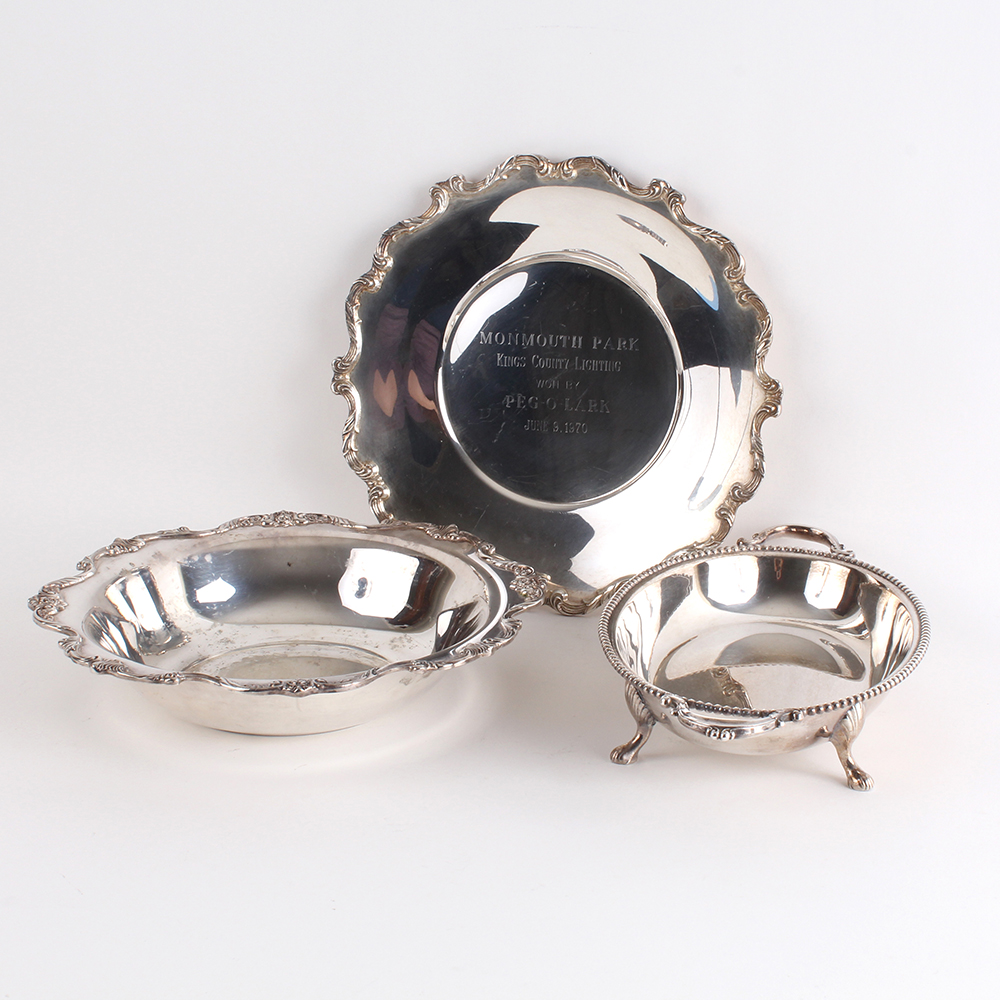 Wallace Silver Plate Trio