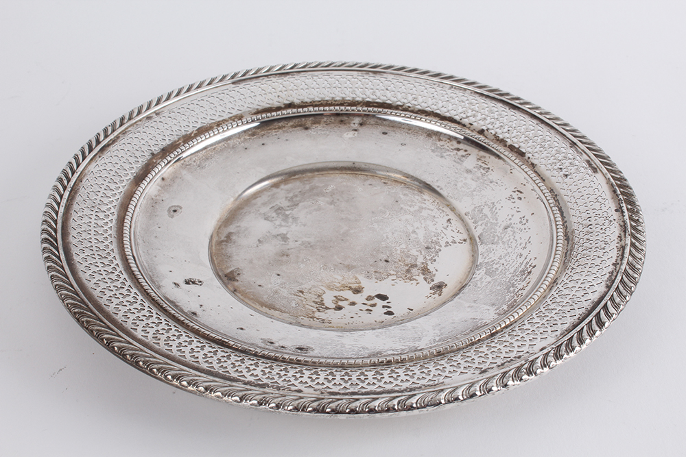 Gorham Sterling Silver Pierced Plate