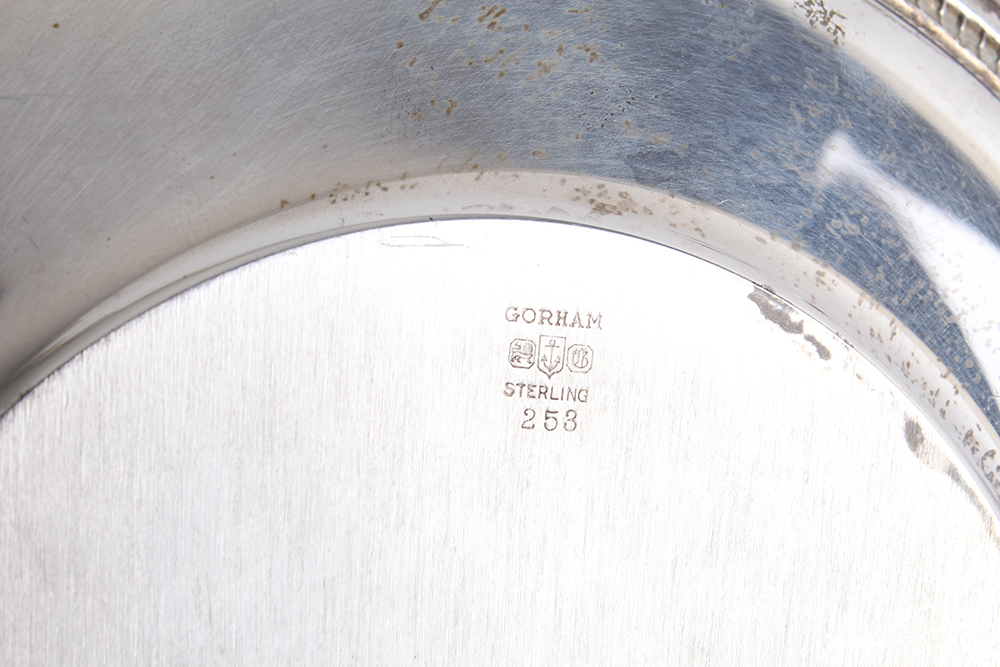 Gorham Sterling Silver Pierced Plate