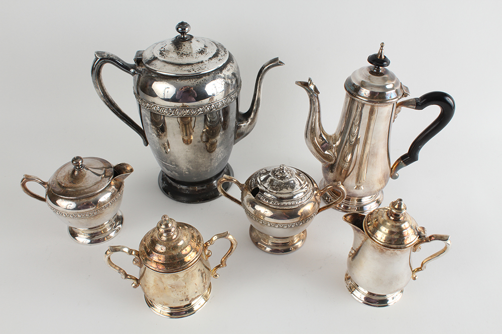 Silver Plated Tea and Coffee Service