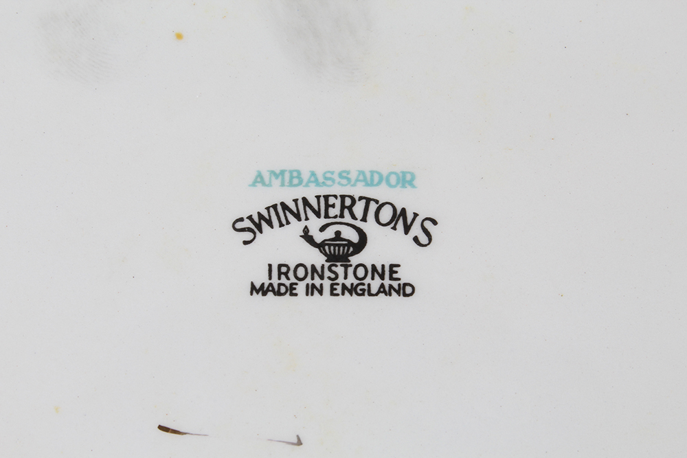 Swinnertons Ambassador Pattern Nestor Vellum China