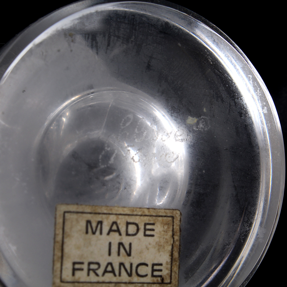 Lalique Crystal Sparrow and Quail Figurines