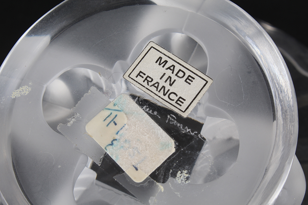 Lalique Crystal Nogent Pedestal Bowl