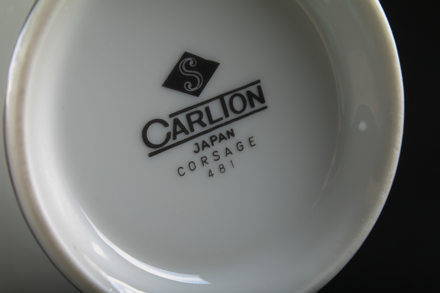 Carlton Corsage China Set