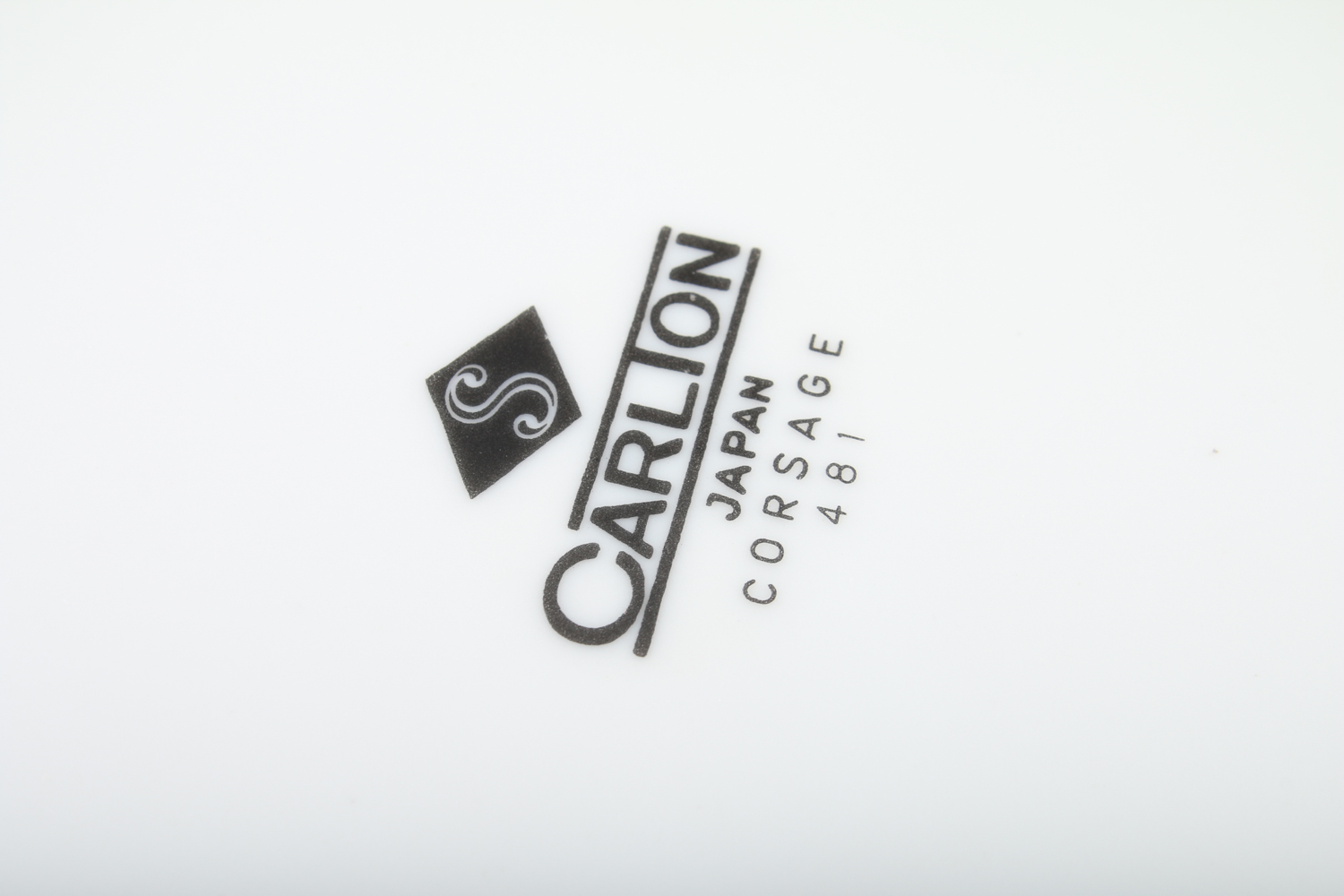 Carlton Corsage China Set