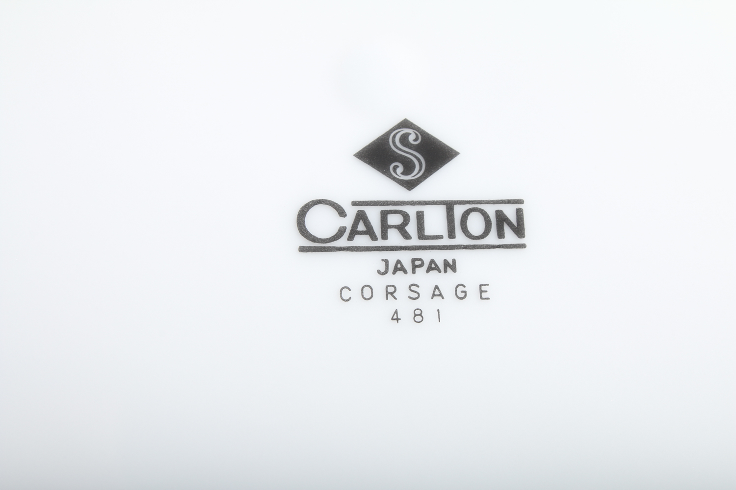 Carlton Corsage China Set