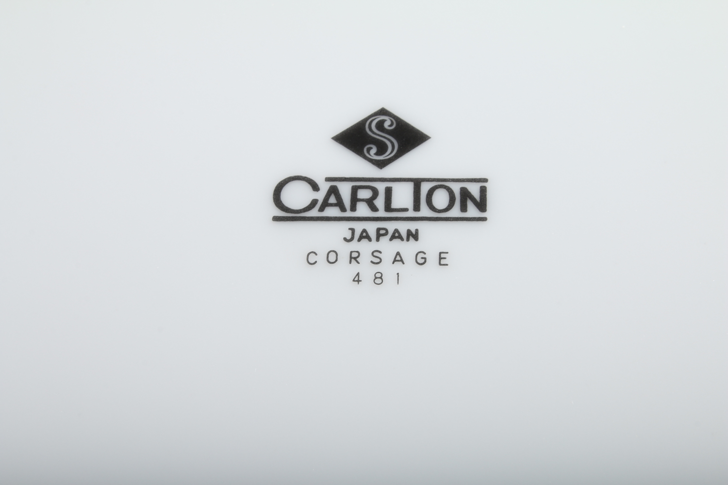 Carlton Corsage China Set