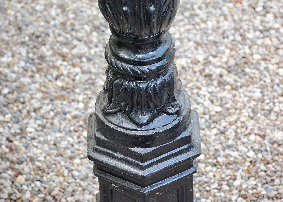 Black Cast Iron Horse Head Mailbox