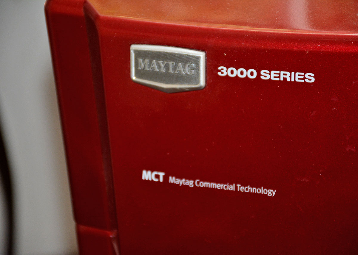 Red Maytag 3000 Series Electric Dryer