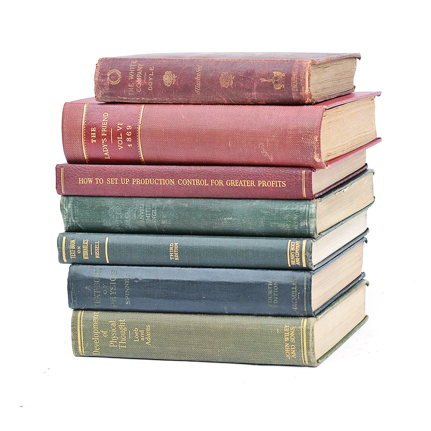 Selection of Vintage Acedemic Books