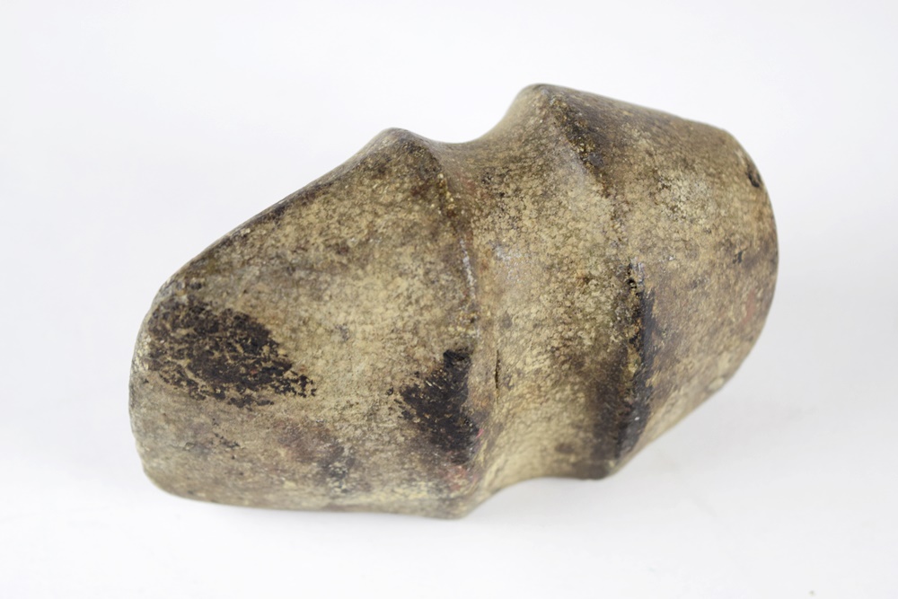 Native American Fully Grooved Stone Axe head