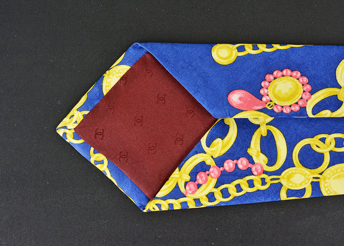 Chanel Italian Silk Tie