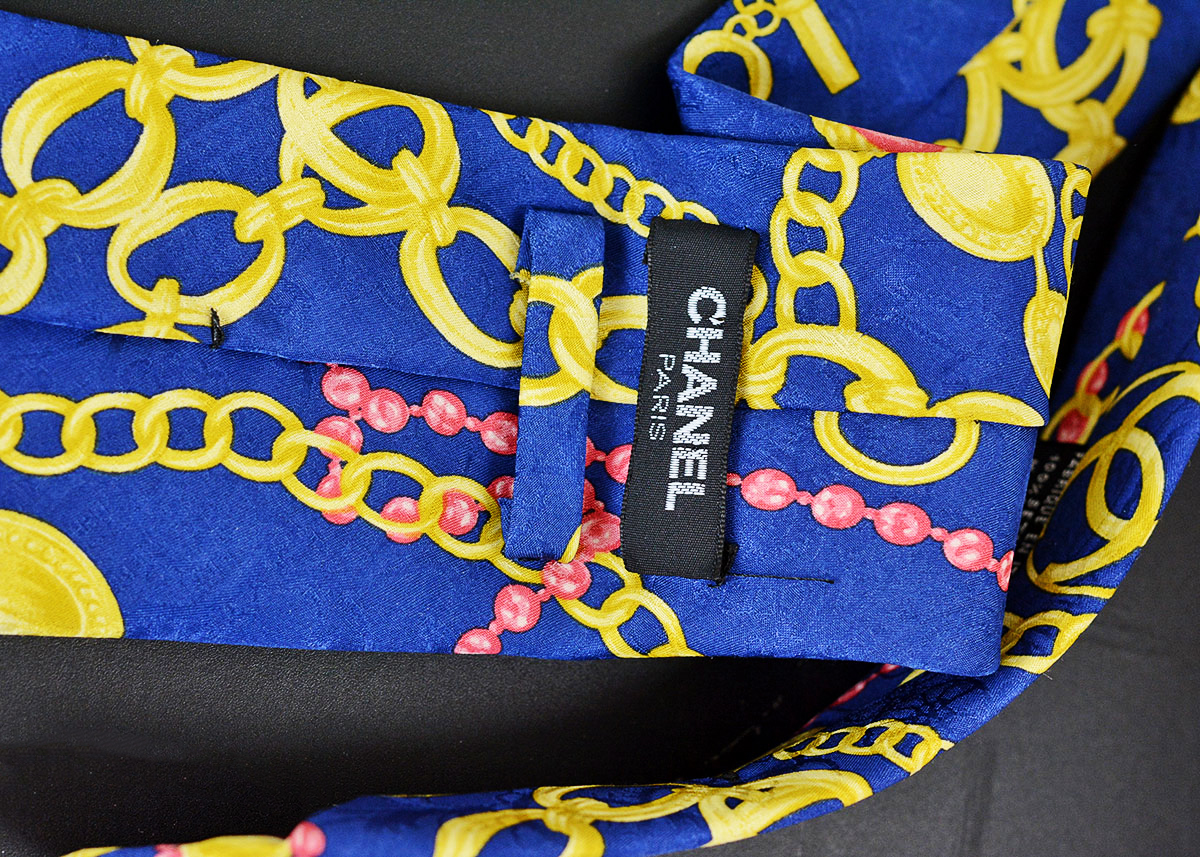Chanel Italian Silk Tie