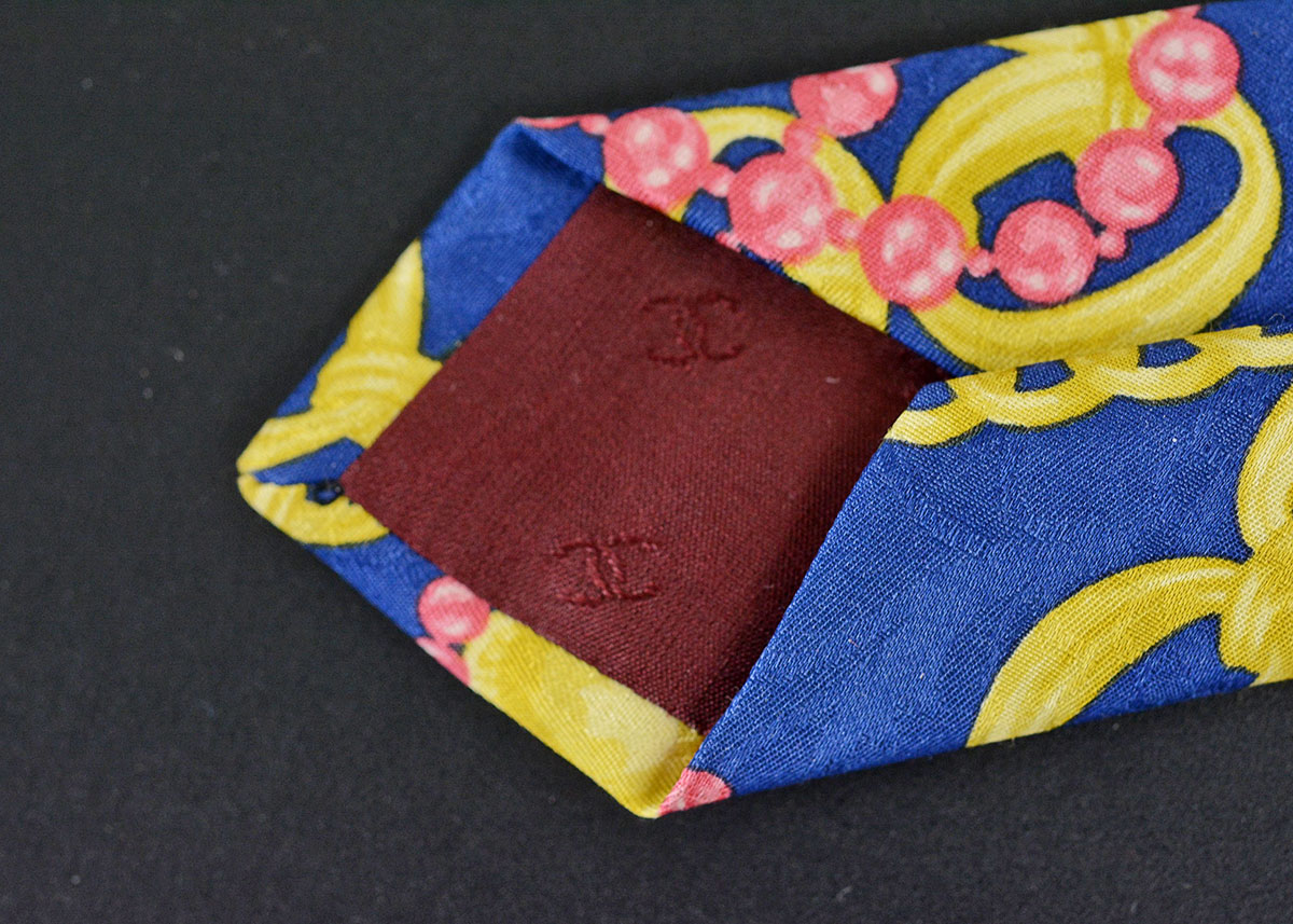 Chanel Italian Silk Tie