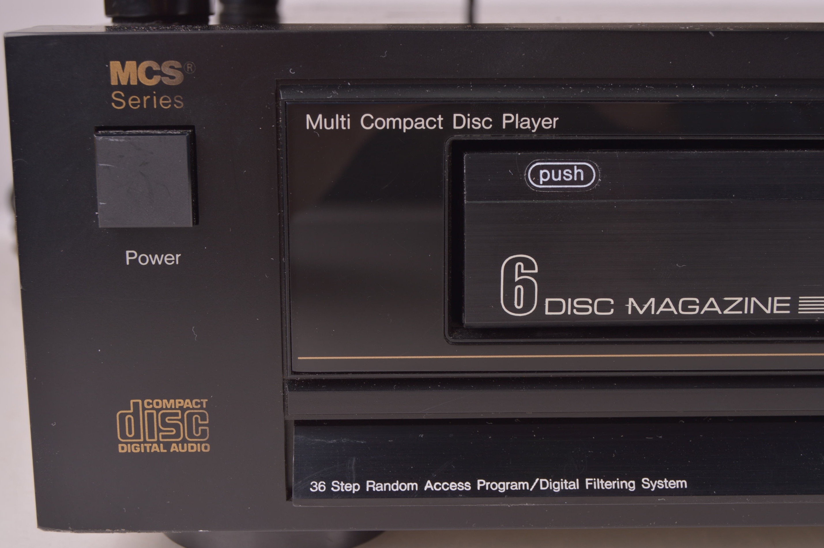 MCS Series Equalizer and CD Player with an Onkyo Amplifier