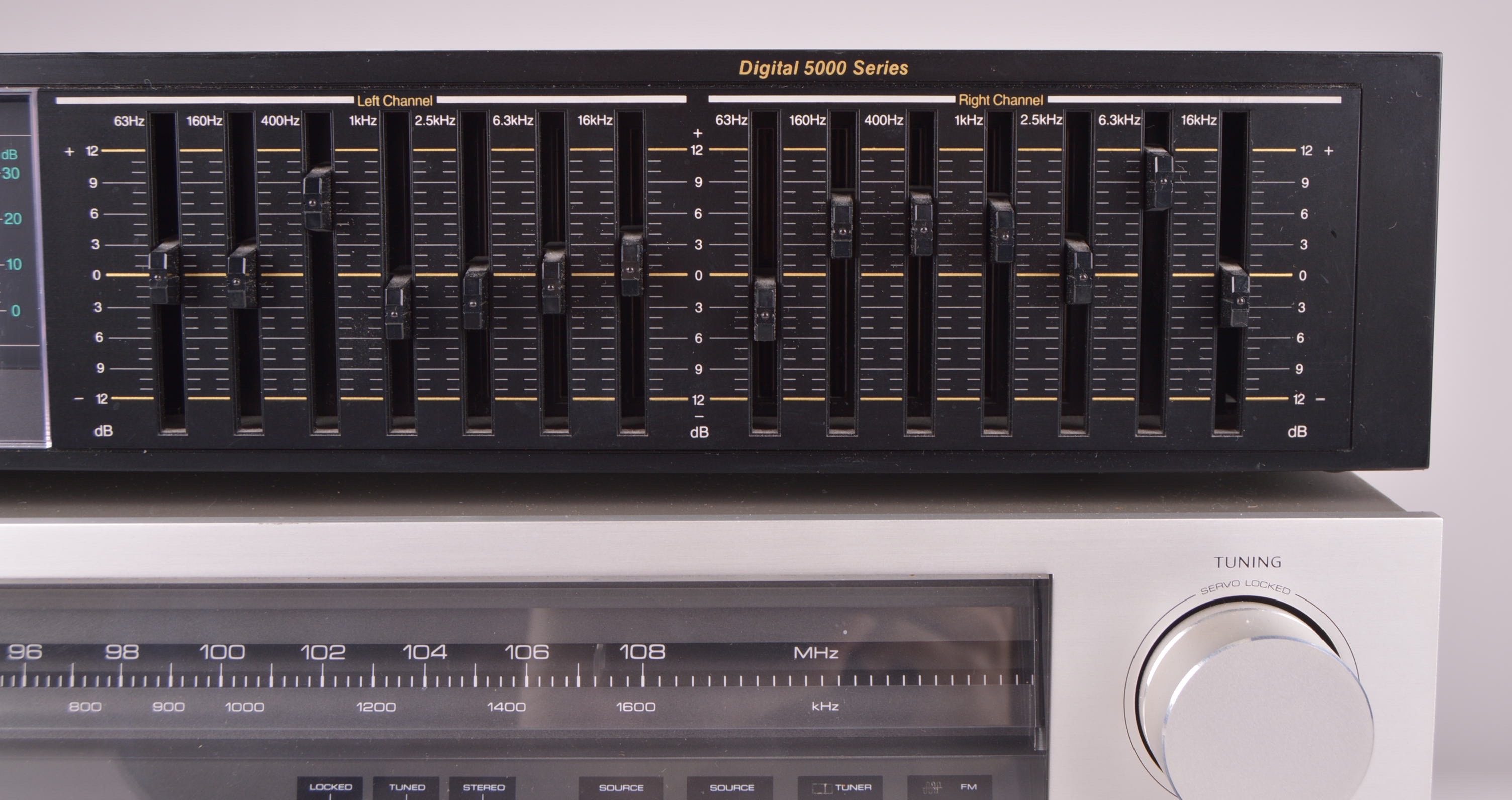 MCS Series Equalizer and CD Player with an Onkyo Amplifier