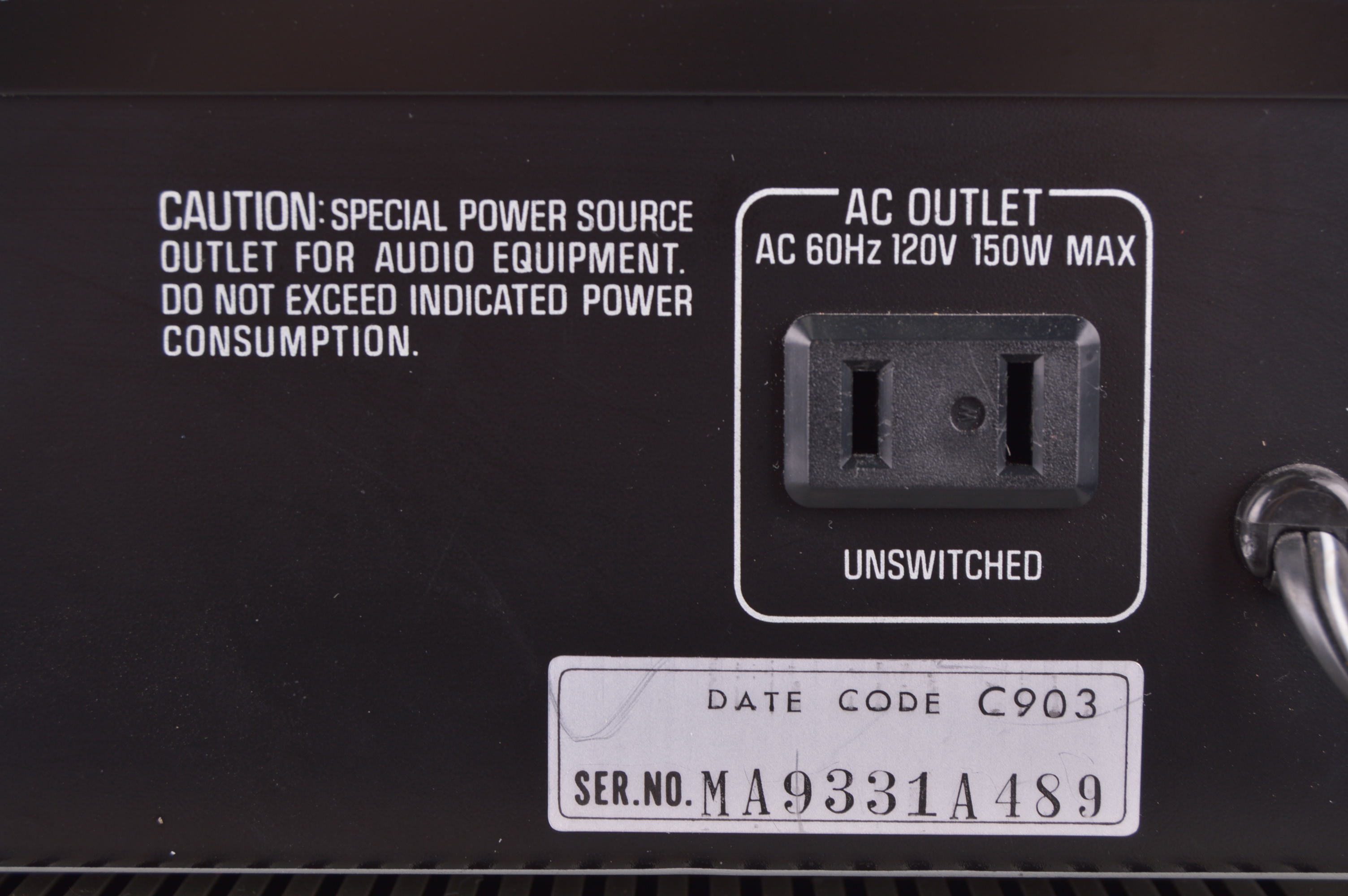 MCS Series Equalizer and CD Player with an Onkyo Amplifier