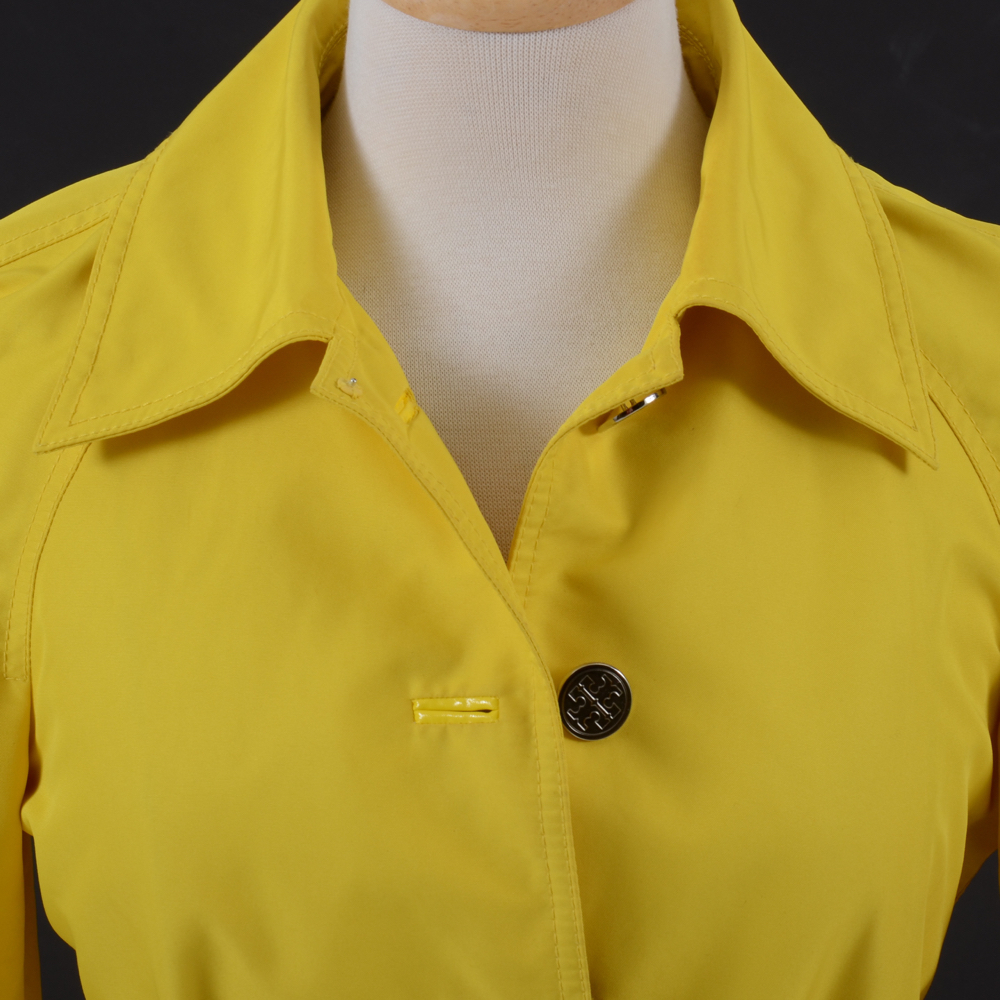 Tory Burch Designer Yellow Raincoat