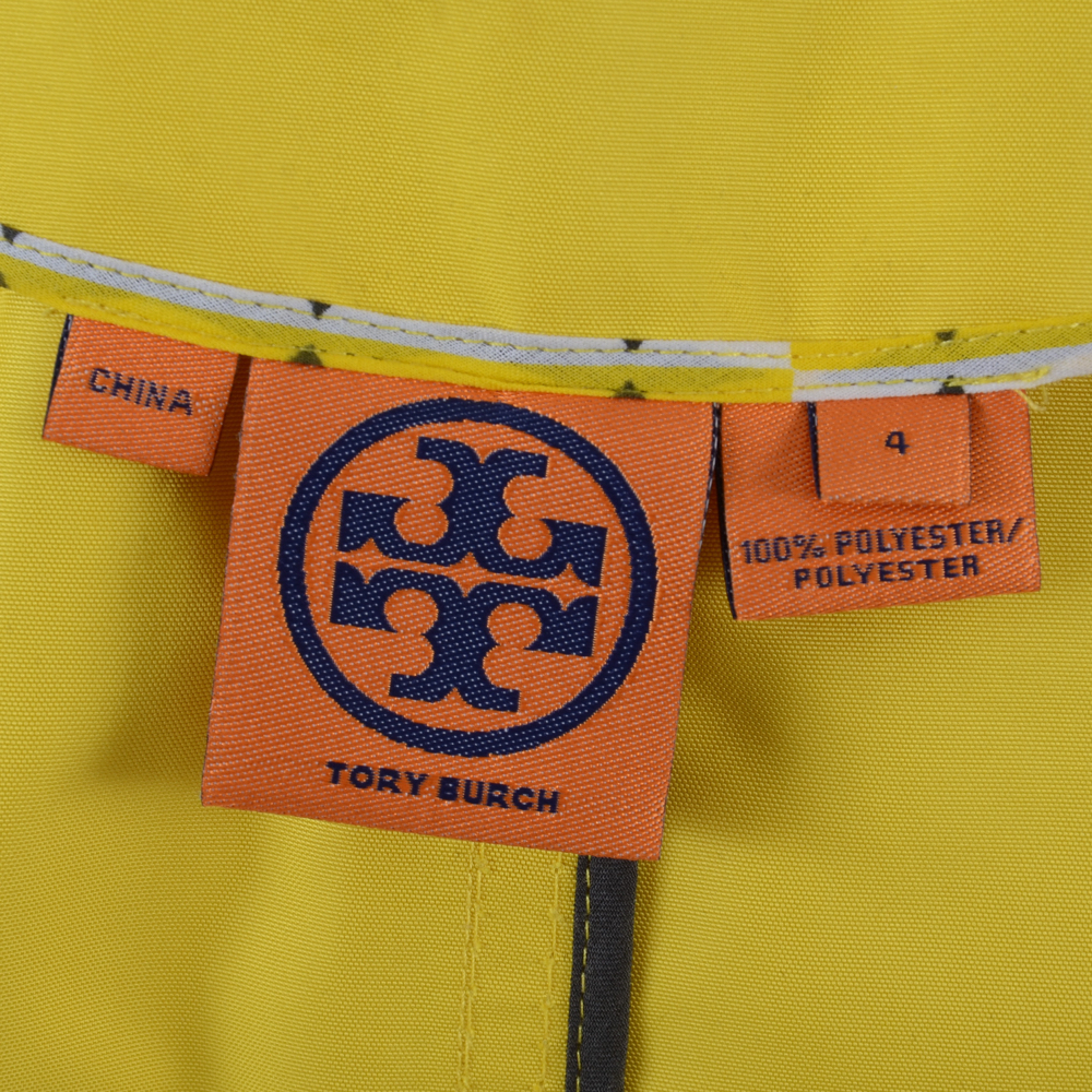 Tory Burch Designer Yellow Raincoat