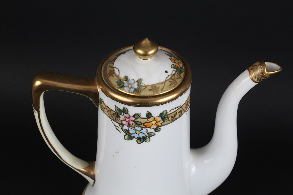 Hand Painted Nippon Chocolate Set