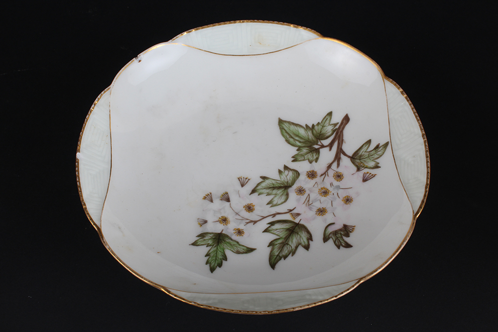 Haviland France Limoges Salad Plates and Footed Bowl