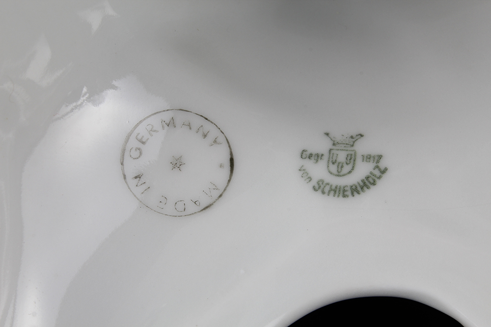 Antique German Porcelain Von Schierholz Candelabras