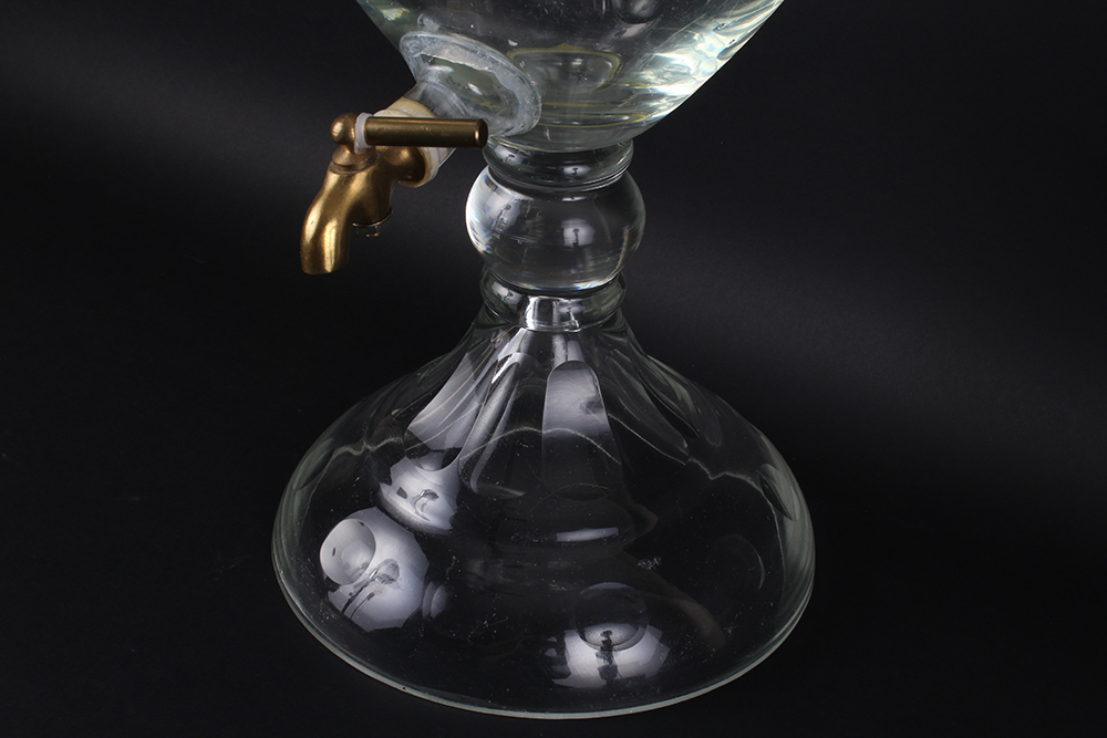 Antique Cut Glass Apothecary Drink Dispenser