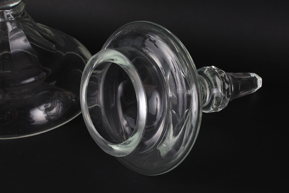 Antique Cut Glass Apothecary Drink Dispenser