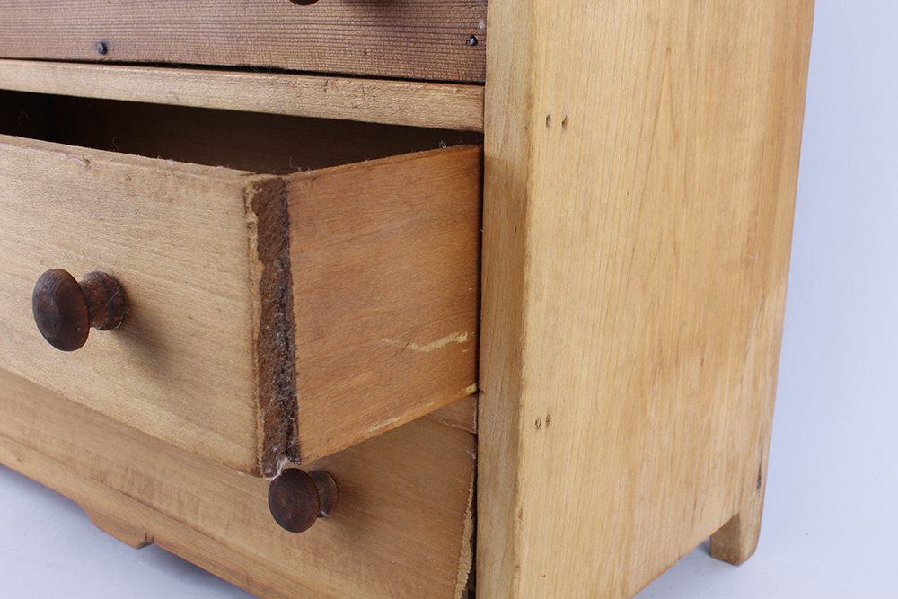 Vintage Blonde Hardwood Sample Case