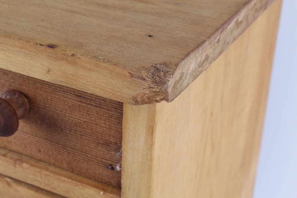 Vintage Blonde Hardwood Sample Case